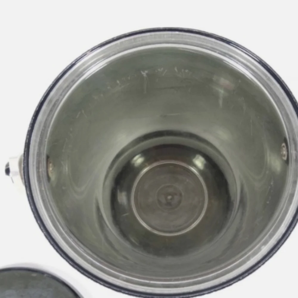 Vintage 1960's MCM Insulated 3 Piece Lucite Ice Bucket by Styson Art Products